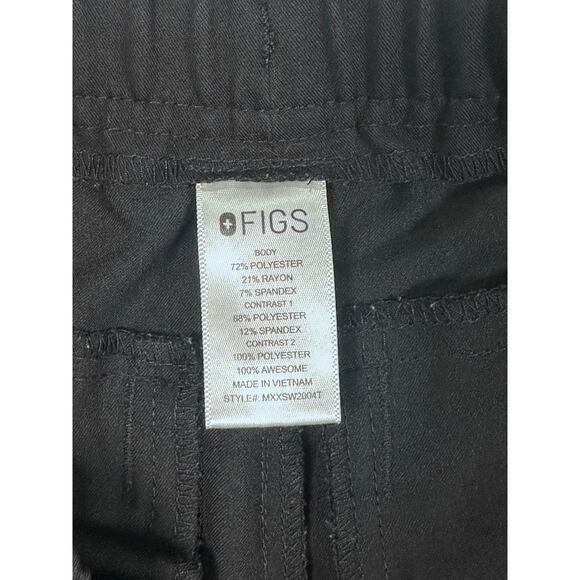 Figs Tansen Jogger Scrub Pants Men’s Small Tall Black Medical Uniform Work Nurse - Picture 6 of 9